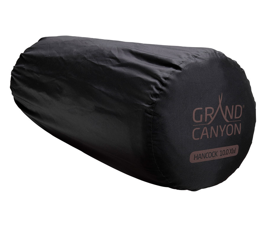Die Grand Canyon Isomatte »Hancock 10.0« ist in einer schwarzen Hülle verpackt.