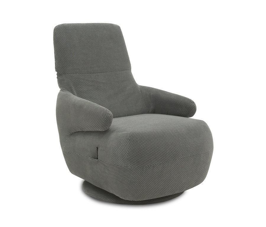 Grauer DOMO collection Sessel »Stockholm«.