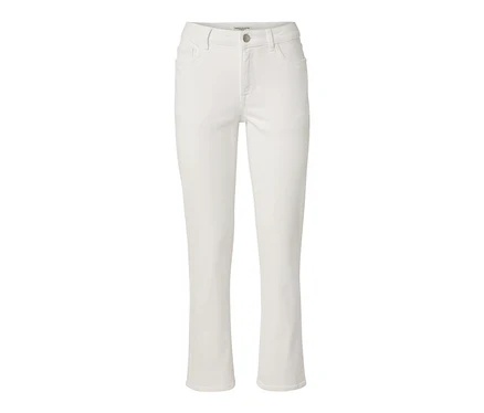 Weiße Jeans im Fit »Kira«.