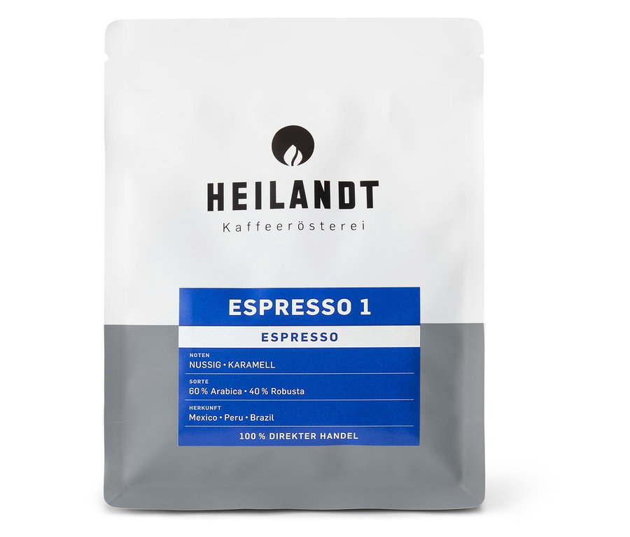 Heilandt - Espresso 1 - 250 g Ganze Bohne