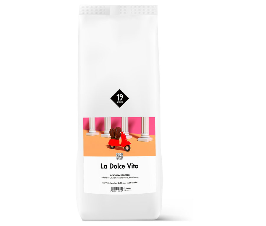 19grams - Dolce Vita Espresso - 1 kg Ganze Bohne