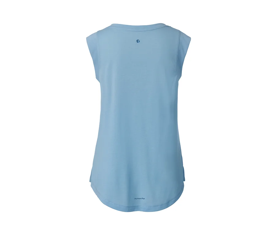 Hellblaues 2 Tops