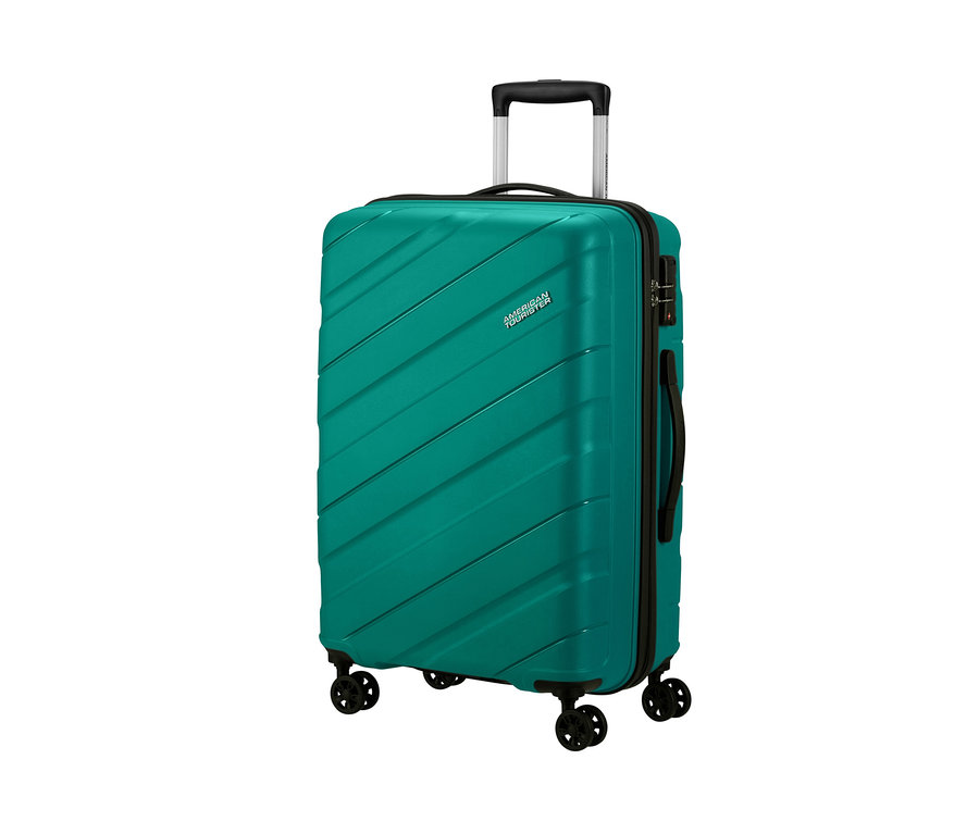 Ein mittelgroßer American Tourister »Jetdriver 3.0« Koffer in Sportlich-Blaugrün.