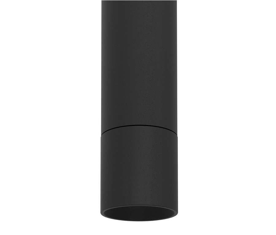Eine schwarze Eglo Pendelleuchte »Almudaina«.
