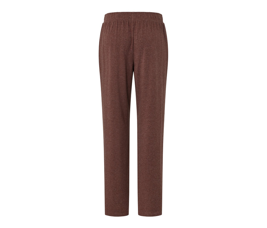Braune Pyjamahose.