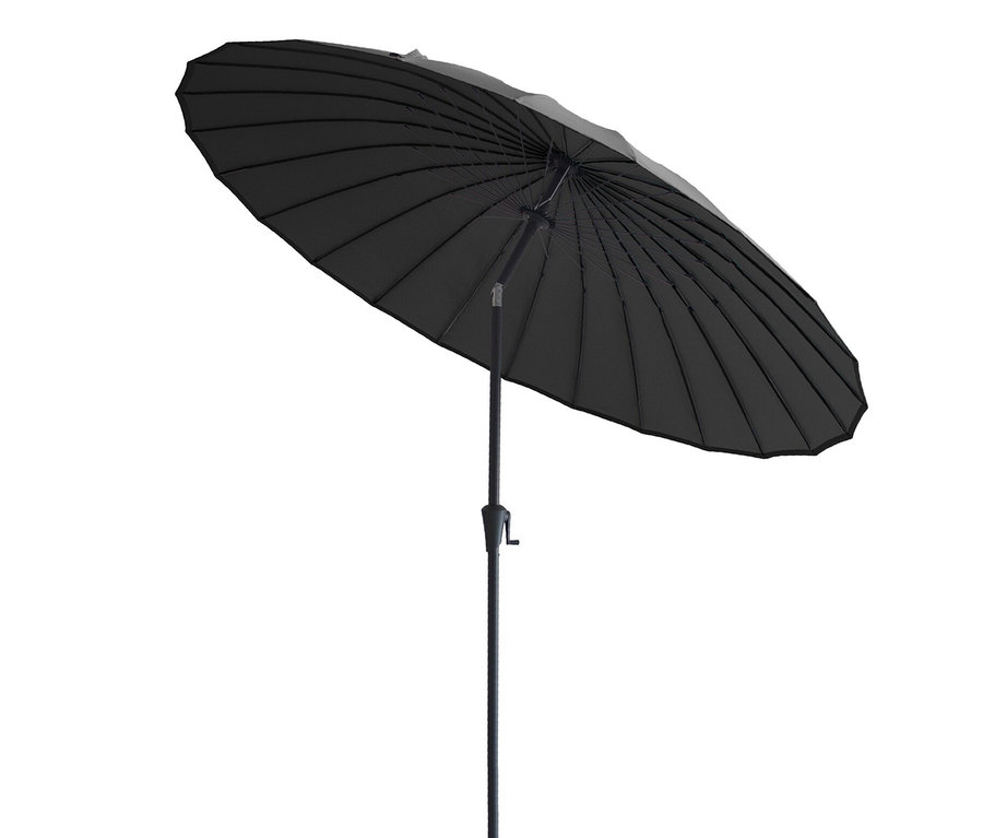 Leco Shanghai Sonnenschirm*, Ø 270 cm, anthrazit.