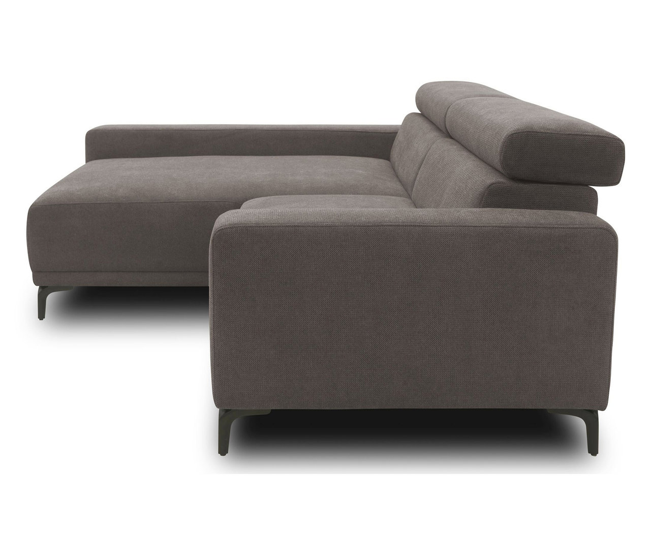 Graues DOMO collection Sofa, links.