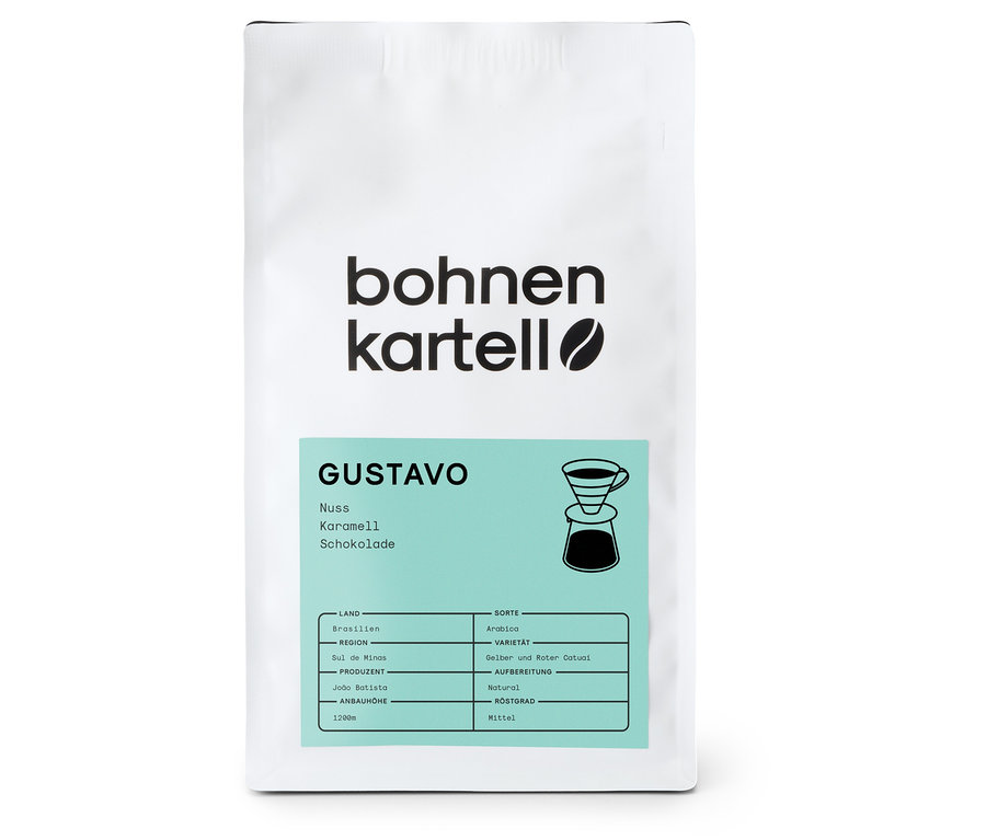 bohnenkartell - Gustavo Filterkaffee - 250 g Ganze Bohne