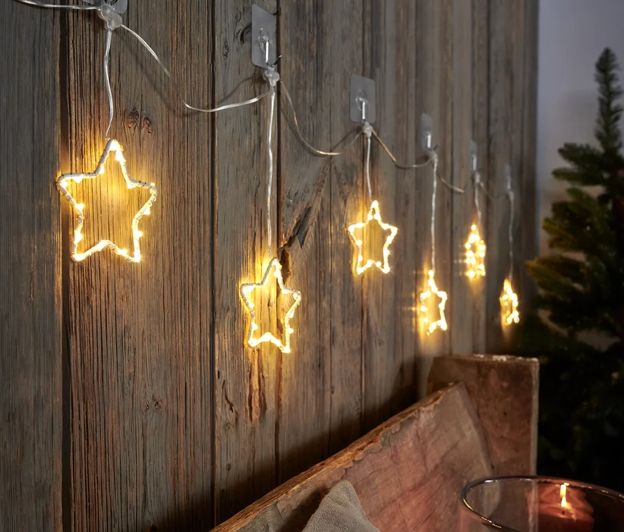 LED-Outdoor-Lichterkette »Sterne« bei Tchibo kaufen