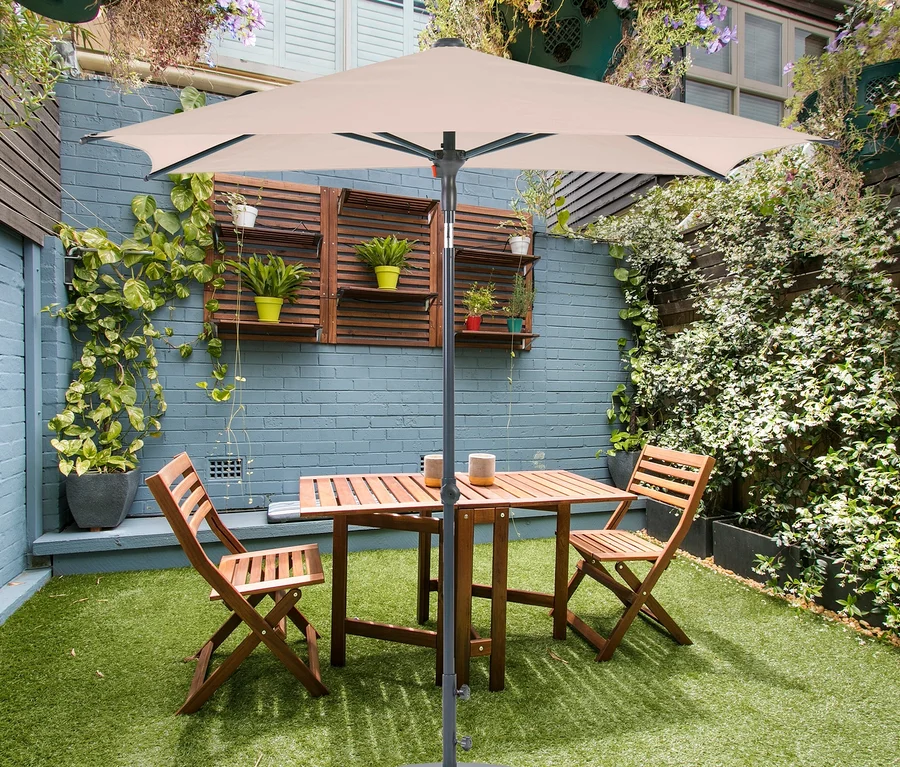 Leco Balkon-Sonnenschirm, ca. 160 x 200 cm, beige bei Tchibo kaufen ...