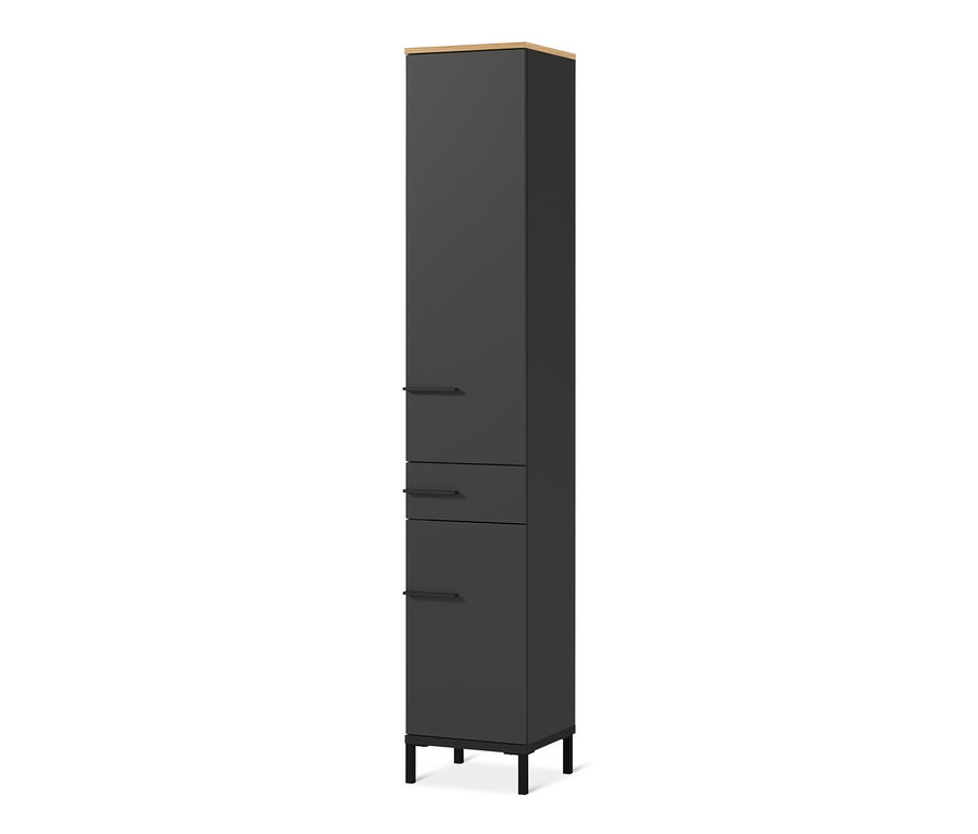 Hochschrank "Yonkers", Graphit.