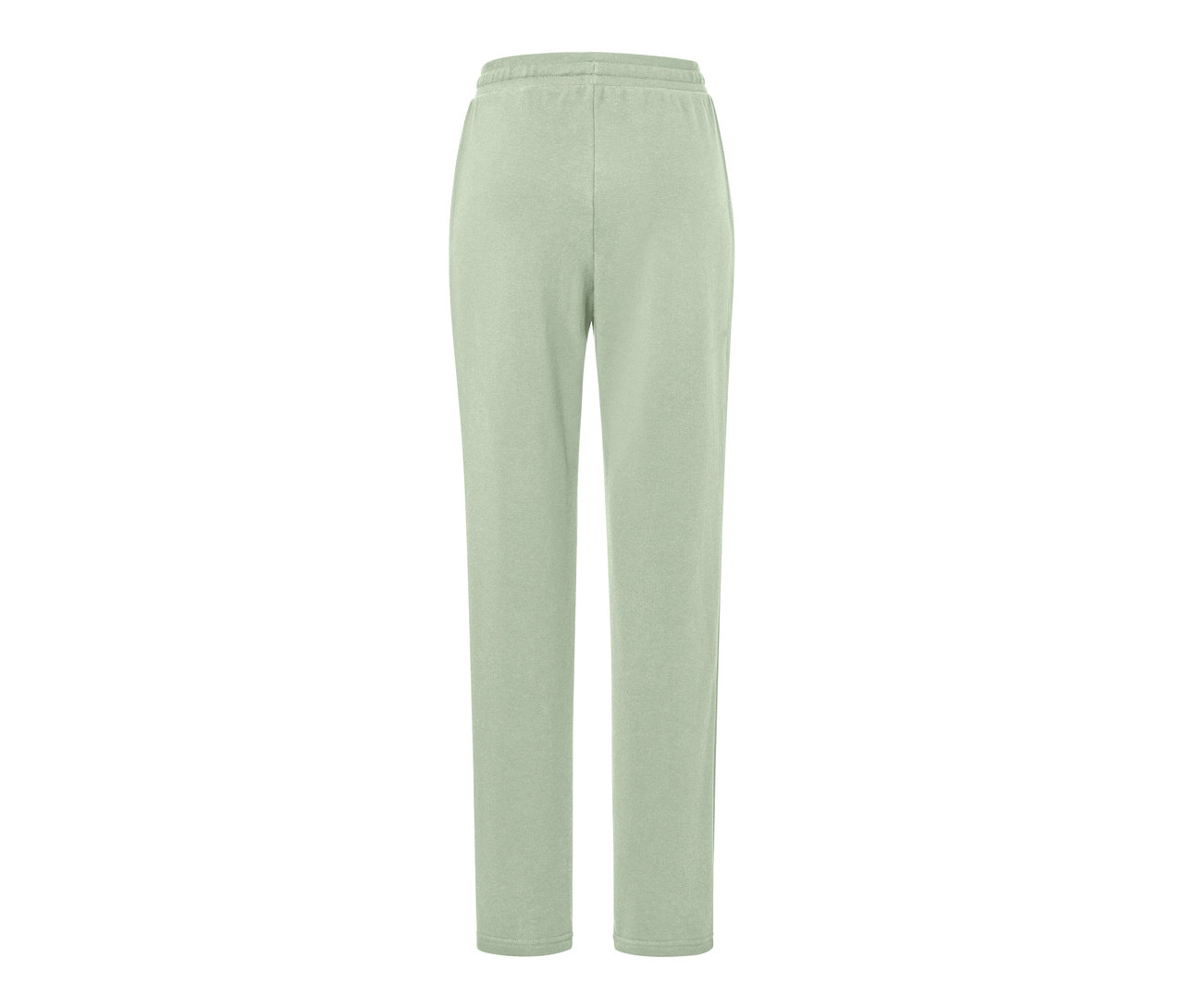 Helle, grüne Loungewear-Hose.