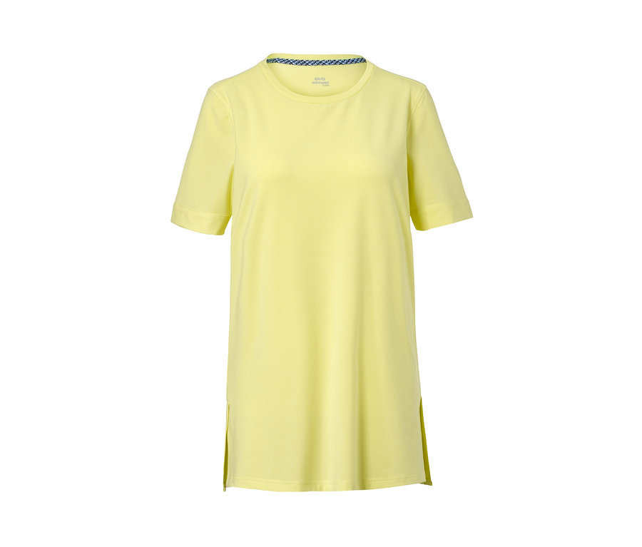 Gelbes Longshirt.