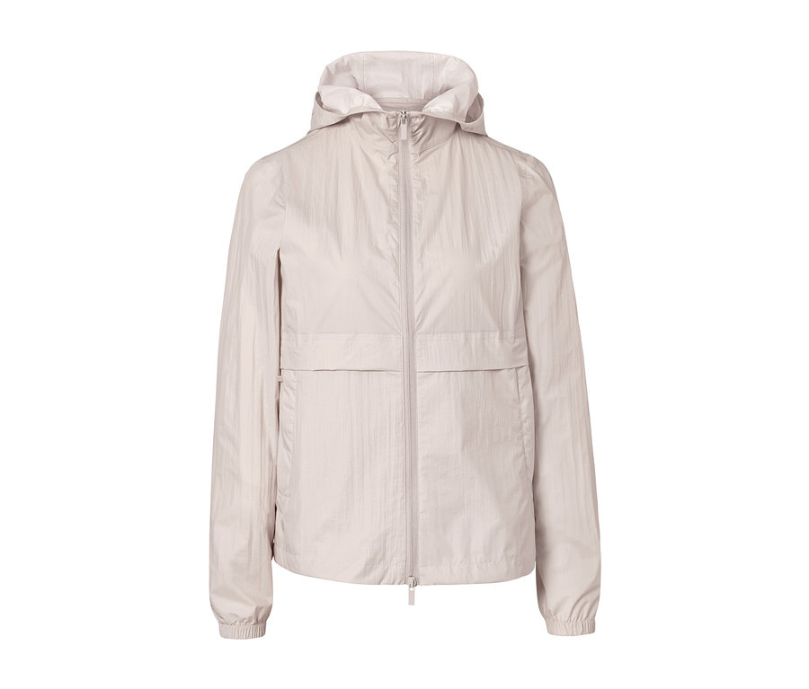 Beige Regenjacke »extra light«.