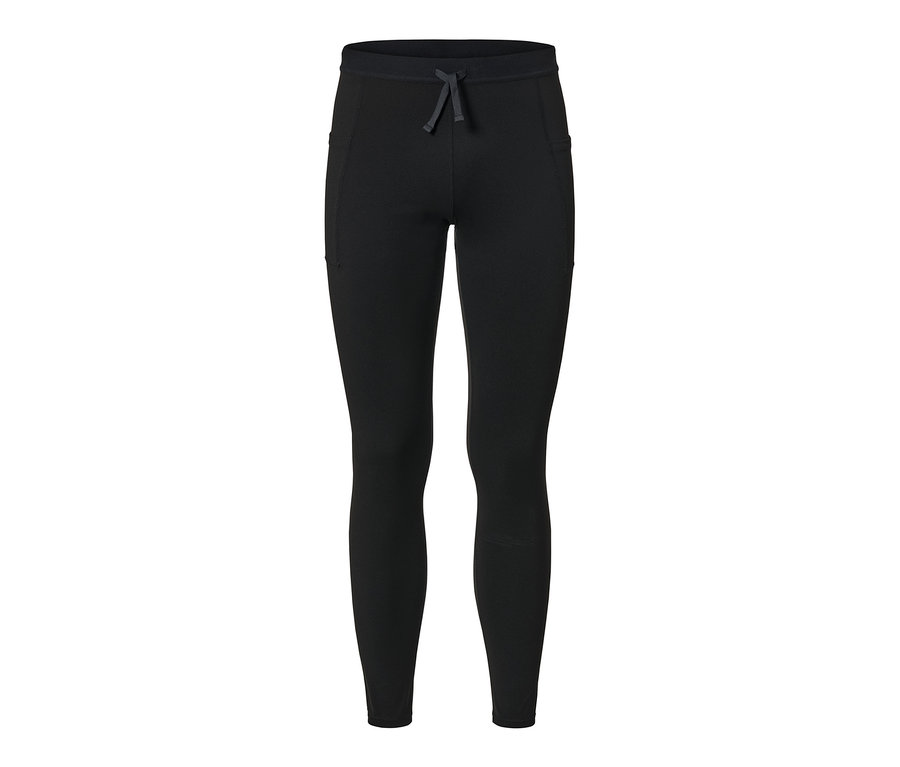 Schwarze Performance-Lauftight.