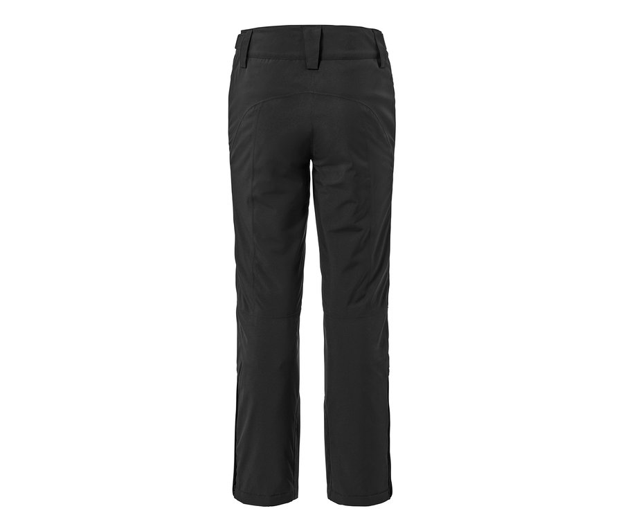 Schwarze Skihose.
