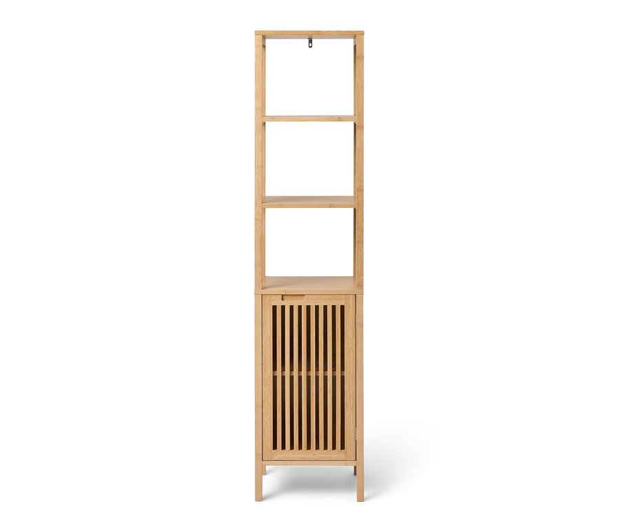 Ordnungsregal im skandinavischen Design.