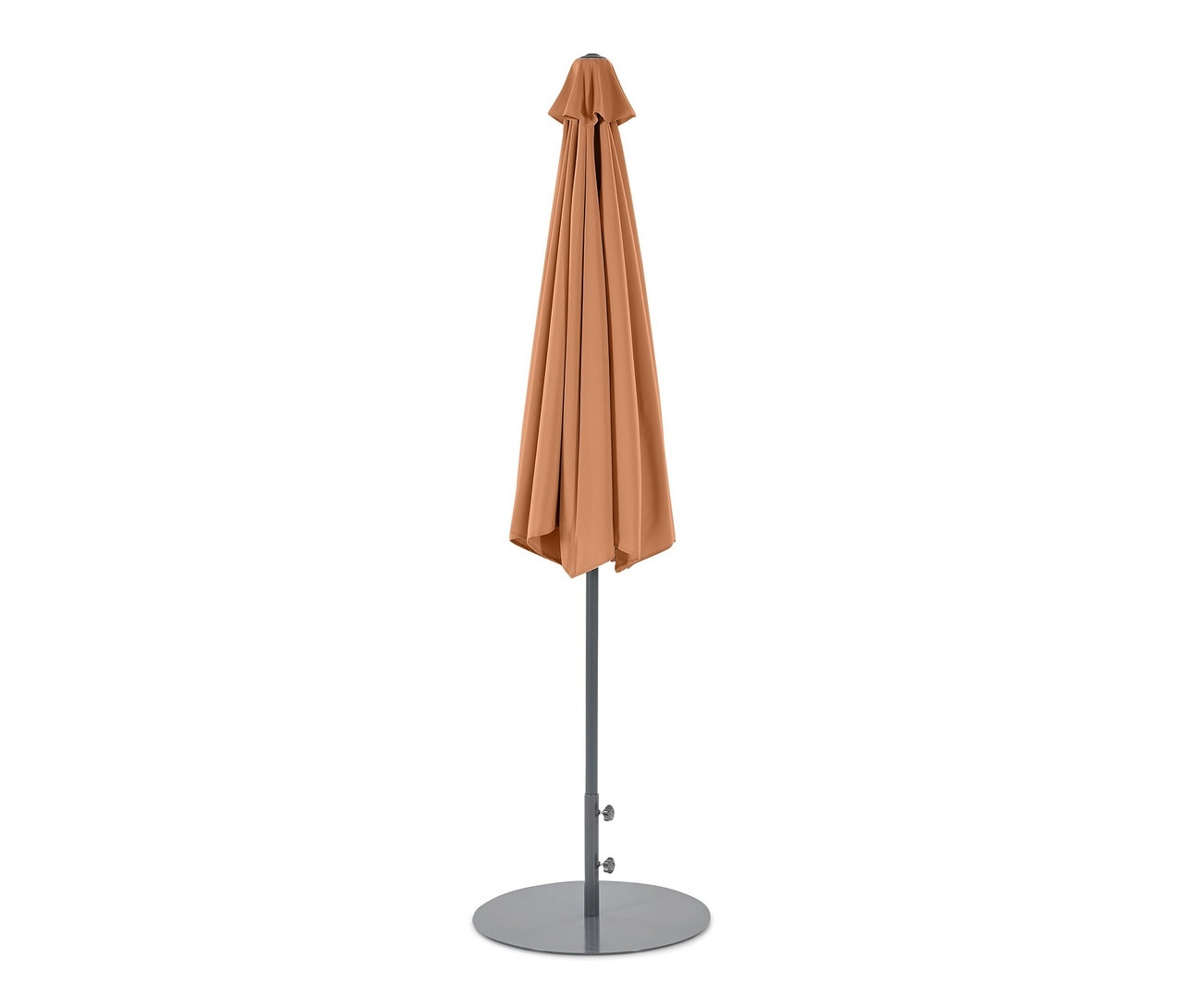 Leco Sonnenschirm, Ø 300 cm, inkl. Abdeckhaube, orange.