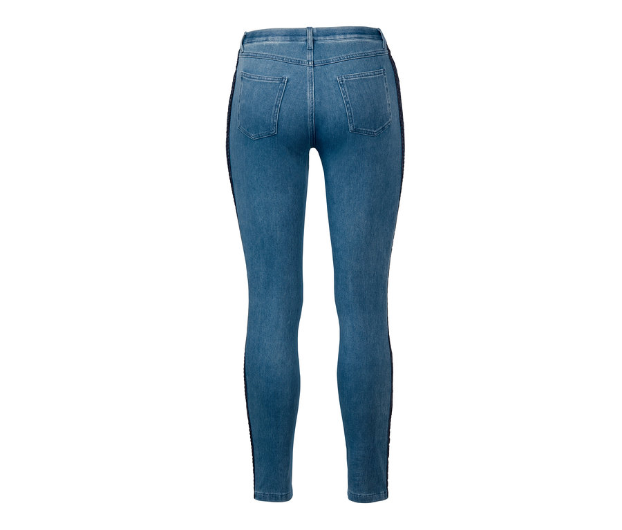 Rückansicht einer Jeggings.