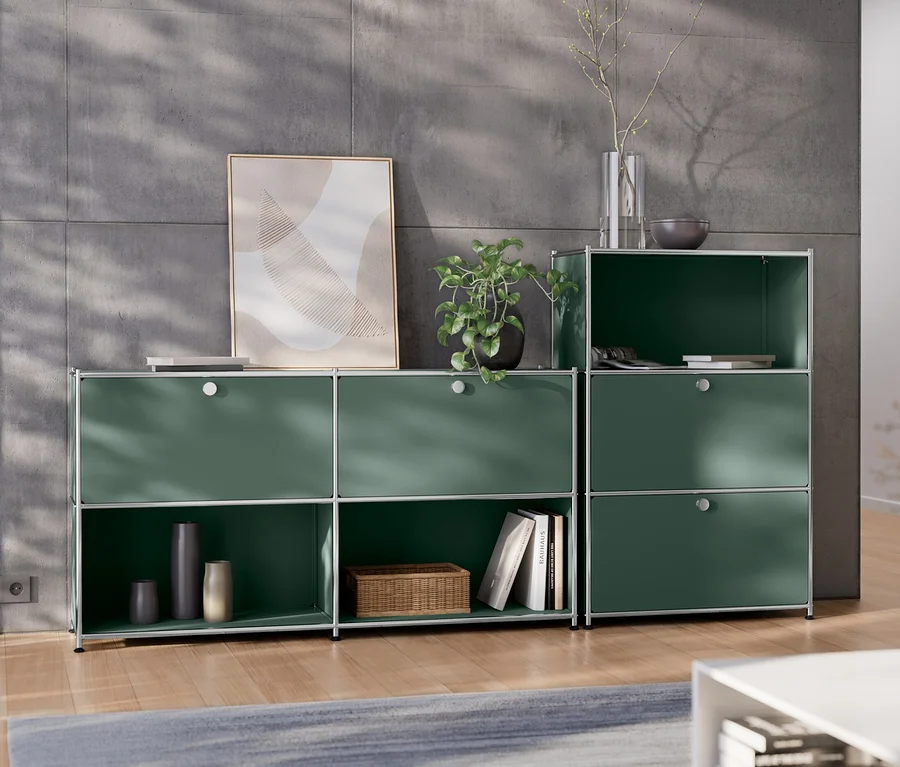 Kommode Metall »CN3« mit zwei Klappenfächern bei Tchibo kaufen