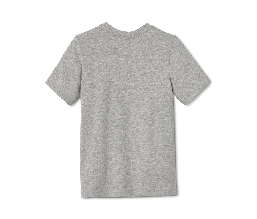 Detailansicht eines grauen Shorty-Pyjamas.