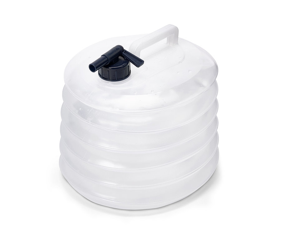 Ein faltbarer Wasserkanister.