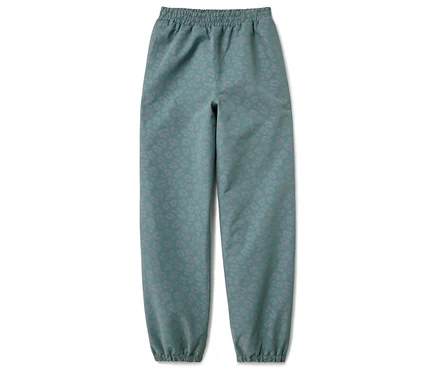 Kinder-Regenhose mit reflektierenden Elementen.