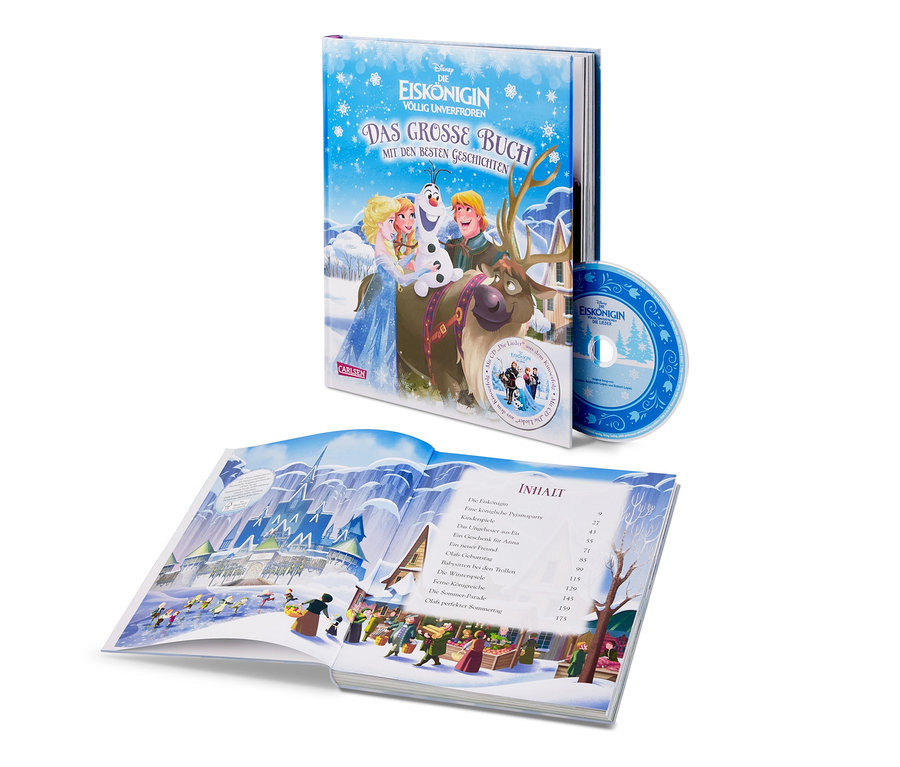 Buch "Disney: Die Eiskönigin" mit CD.