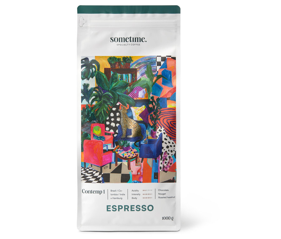 sometime - CONTEMP 1 Espresso - 1 kg Ganze Bohne