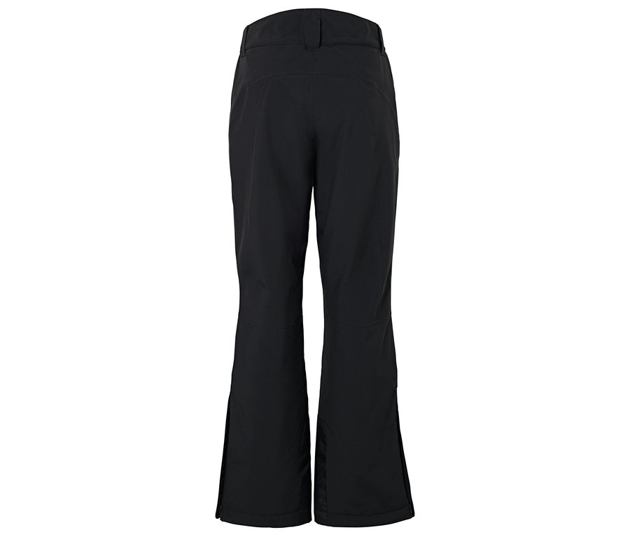 Schwarze Skihose von hinten.