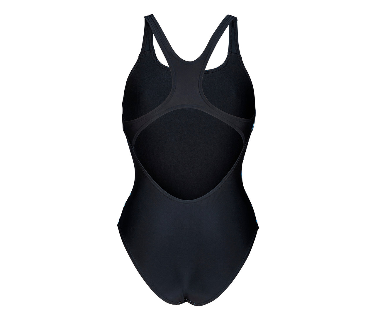 Detailansicht der Rückseite des arena Feel Damen Badeanzugs Hyacinth Swim Pro Back.