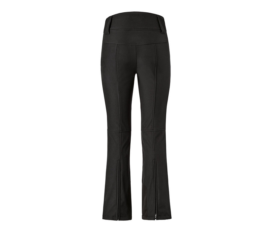 Schwarze Jetskihose auf weißem Hintergrund.