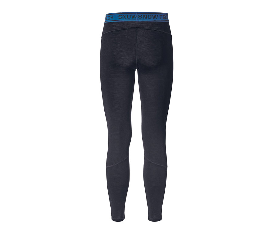 Detailansicht der Funktionsunterhose mit Merinowolle von hinten.