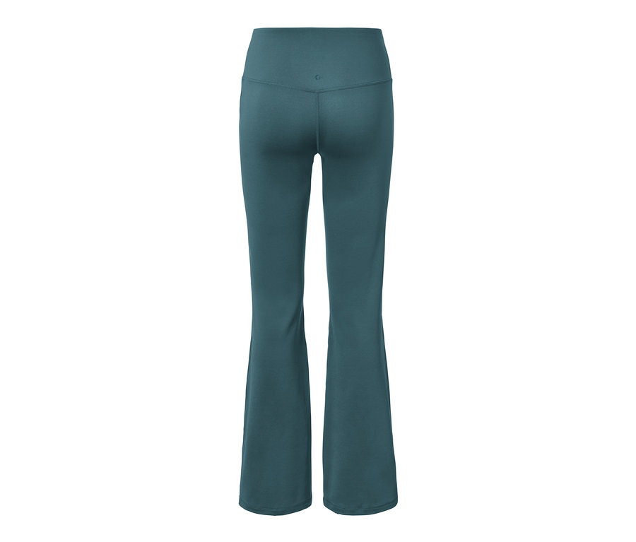 Bodyforming-Sporthose, dunkelsmaragdgrün.