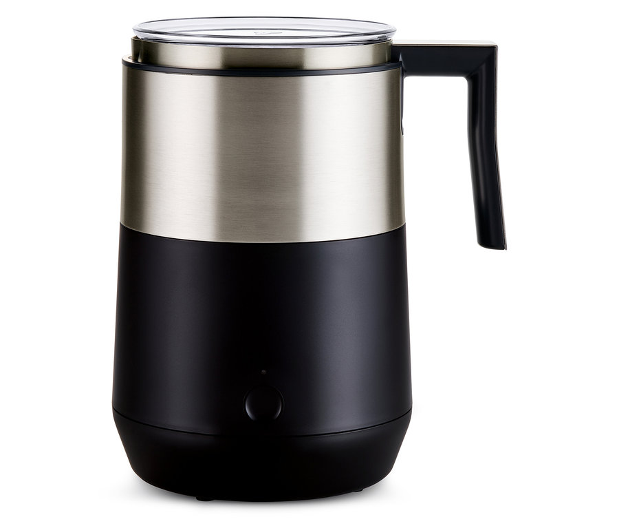 Induktions-Milchaufschäumer, schwarz