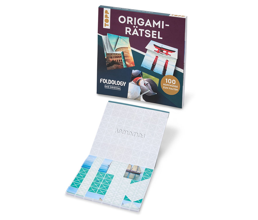 Das Bild zeigt das Buch "Origami-Rätsel".