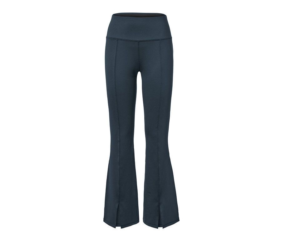 Dunkelblaue Bodyforming-Sporthose.