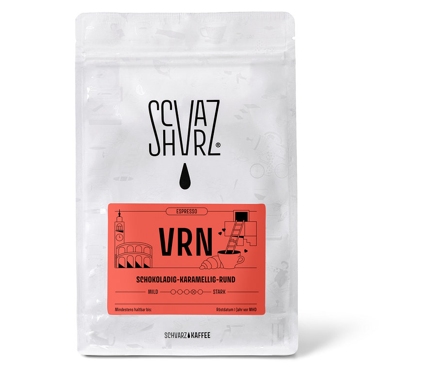 Schvarz - VRN Espresso - 350 g Ganze Bohne