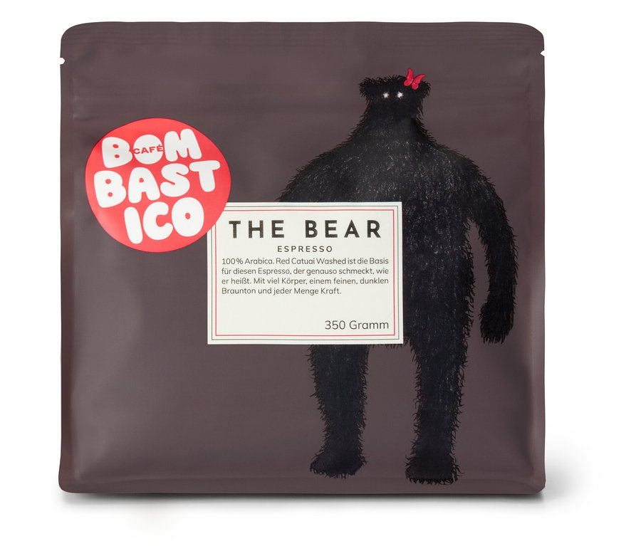 Bombastico - The Bear Espresso - 350 g Ganze Bohne