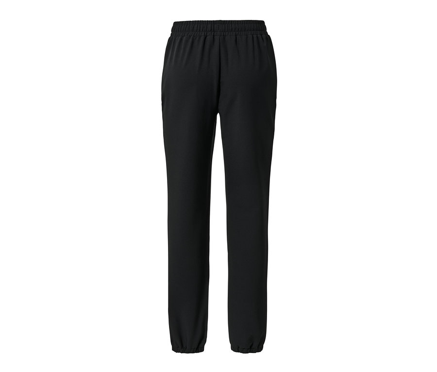 Schwarze Softshell-Joggpants.