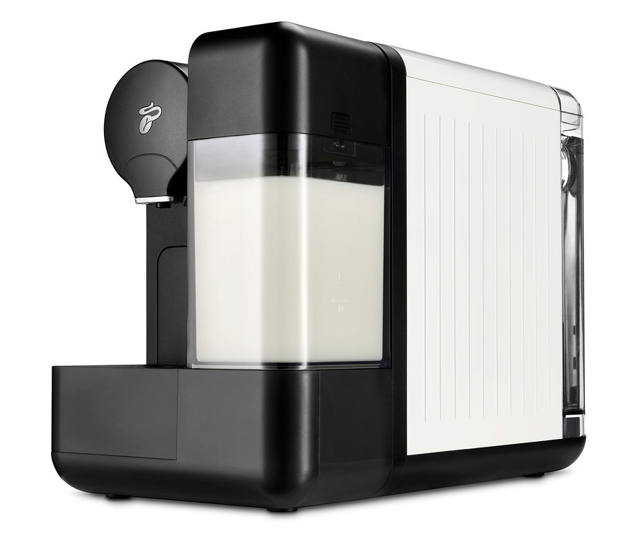 Weißer Cafissimo Milch Kaffeezubereiter.