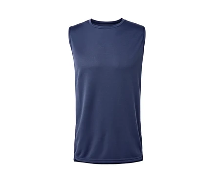 Blaues Tanktop.