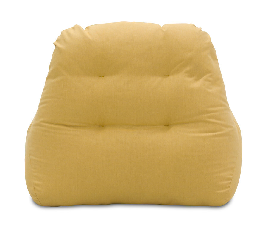 Gelber DOMO collection Loungesessel mit Sunbrella®-Stoff, Sunlight.