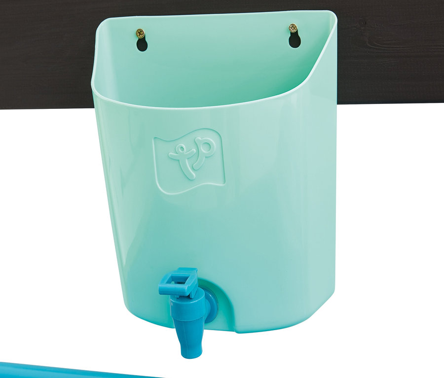 Detail der Anbau-Holz-Kinderspielküche »Deluxe«.