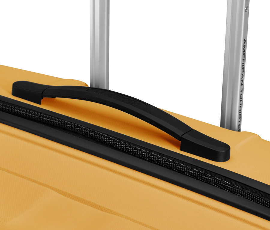 Detailansicht eines American Tourister »Jetdriver 3.0« Koffers in Banana Cream.