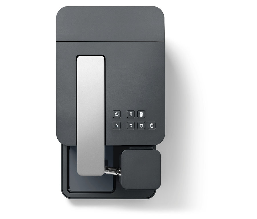 Grauer Qbo MILK MASTER Kaffeezubereiter.