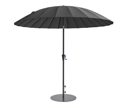 Leco Shanghai Sonnenschirm, Ø 270 cm, anthrazit.