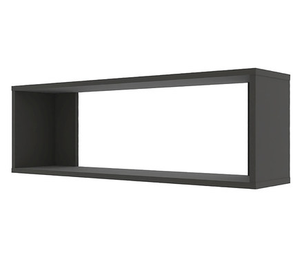 Graues Roba Wandregal »Marvin«, 90 cm.