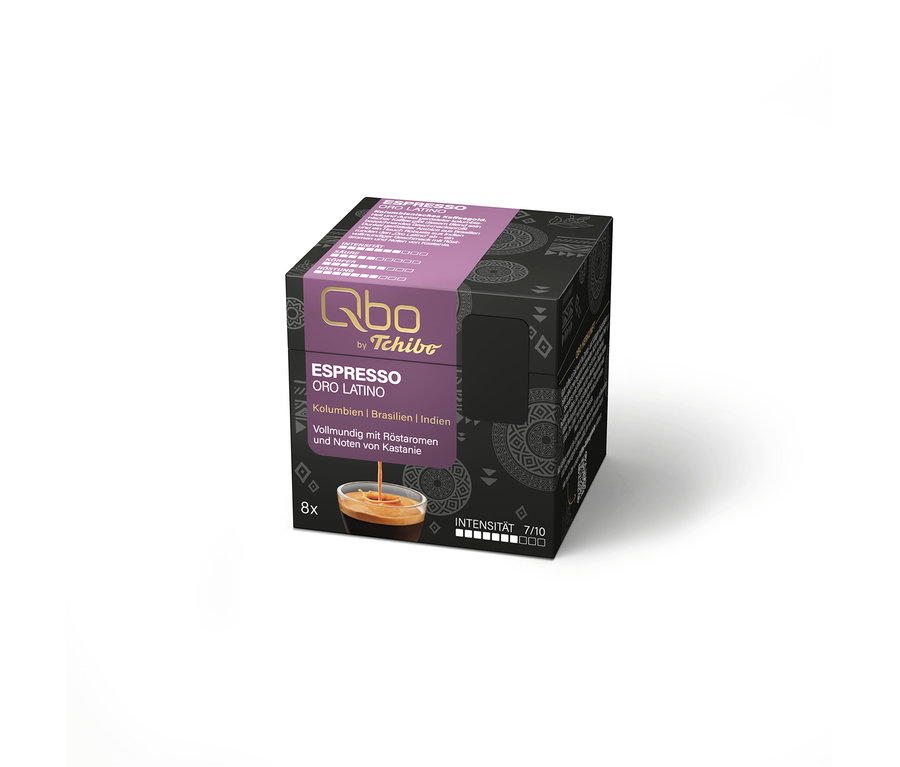 Qbo Espresso ORO TOLIMA - 8 Kapseln