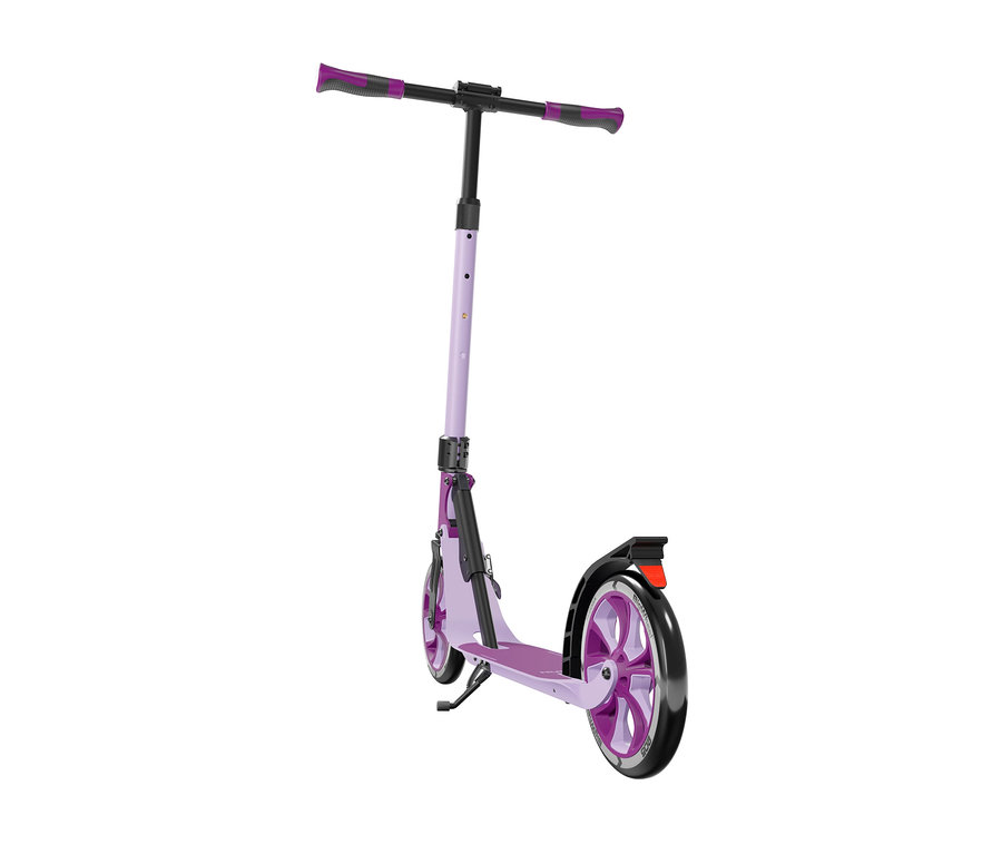 Nahaufnahme von HUDORA Scooter BigWheel® 205 advanced, lavendel.
